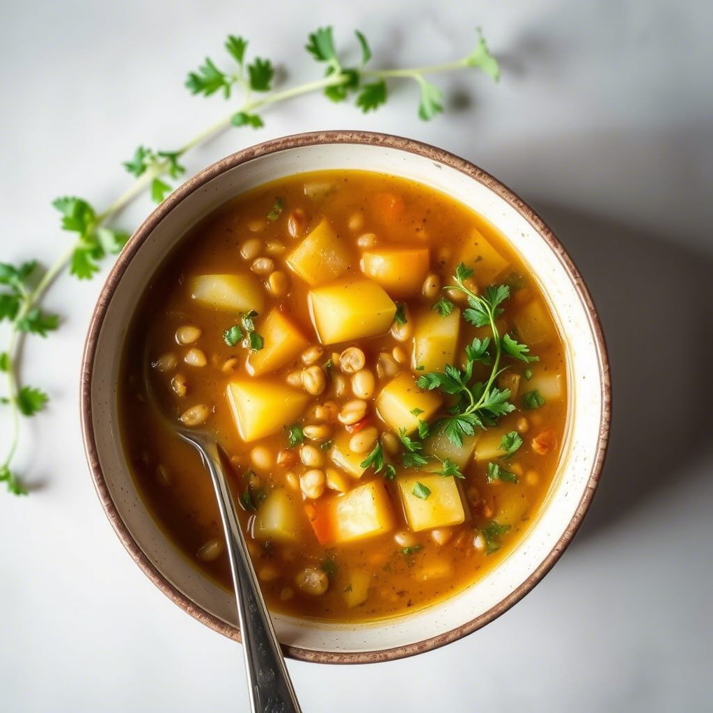 lentil-and-potato-soup