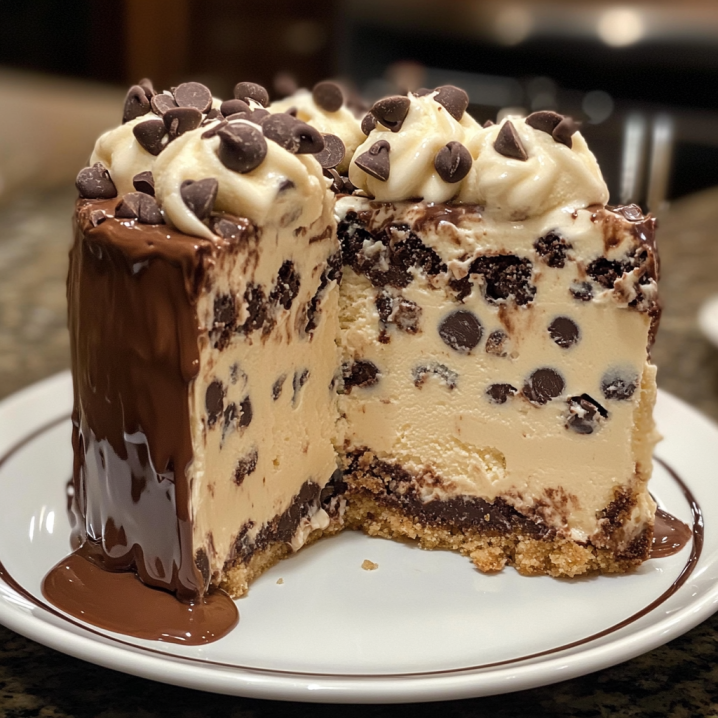 /chocolate-chip-cookie-dough-ice-cream-cake