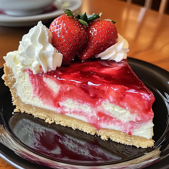 strawberry-swirl-cheesecake